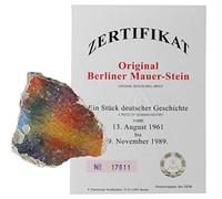 Original Berlin Wall Stone | Authentic Piece with Certificate of Authenticity | Handmade Directly from Berlin Manufacture