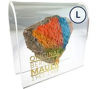 Original Berlin Wall Stone | Authentic piece with Certificate of Authenticity | Handmade Directly from Berlin Manufacture