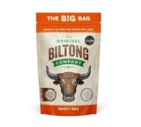 Original Biltong Big Bag High Protein Healthy Snack Made from British & Irish Beef by The Original Biltong Company (250 g, SmokyBBQ)