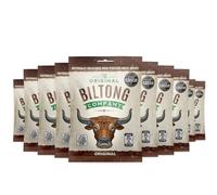 Original Biltong Big Bag High Protein Healthy Snack Made from British & Irish Beef by The Original Biltong Company (10 x 30g, Original)