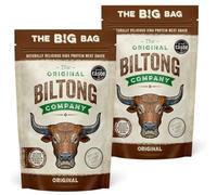 Original Biltong Big Bag High Protein Healthy Snack Made from British & Irish Beef by The Original Biltong Company (500 g, Original)