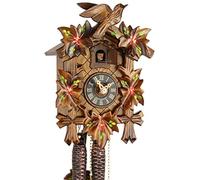 Original Black Forest Cuckoo Clock Wooden 1-Day Mechanical Mechanism with VDS Certificate from Watch Park EBLE - EBLE Five Leaves Painted 23 cm/20/01/14 - 10