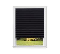 Original Blackout Pleated Paper Shade Black, 36” x 72”, 6-Pack