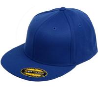 Original Blank Flexfit Flatbill Premium Fitted 210 Hat Cap Flex Fit Flat Bill Small/Medium - Royal (US)