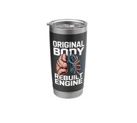 Original Body Rebuilt Engine Lung Surgery Stainless Steel Insulated Tumbler