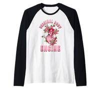 Original Body Rebuilt Engine Open Heart Surgery Recovery Raglan Baseball Tee