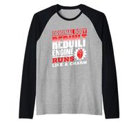 Original Body Rebuilt Engine Runs Like A Charm Operation Raglan Baseball Tee