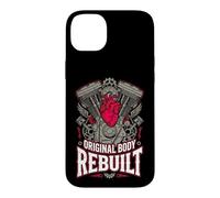 Original Body Rebuilt Heart Surgery Biker Engine Case for iPhone 14 Plus