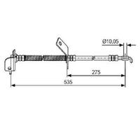 Original BOSCH Brake Hose 1 987 481 415 For Hyundai KIA
