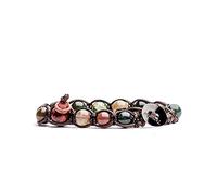 Original bracelet Tibetan Tamashii natural stones AGATE MUSK