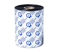 Original Brother 110mm Premium Wax Thermal Transfer Black Ink Ribbons - Box of 6