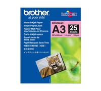 Original Brother A3 Matte 145gsm Inkjet Paper - 25 Sheets (BP60MA3)