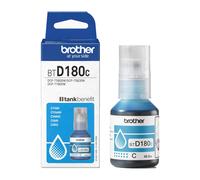 Original Brother BT-D180C Cyan Ink Refill Bottle Cartridge