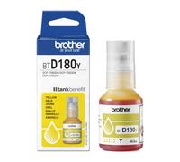 BROTHER BTD180Y Yellow Ink Bottle, Includes 1 x Ink Bottle, Genuine Supplies