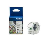 Brother CZ-1001 label-making tape Purple on white