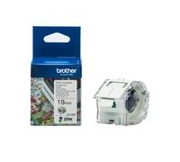 Brother CZ-1003 Authentic Label Tape Self Adhesive White 19 mm x 5m