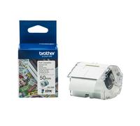 Brother CZ-1005 Zero-Ink Roll Cassette, Continuous Length, 50 mm (W) x 5 m (L), Brother Genuine Supplies, White