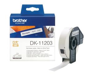 Original Brother DK11203 QL File Folder Labels