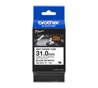 Original Brother HSe-261E Black on White 31.0mm Heat Shrink Tube P-Touch Labelli