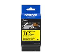 Original Brother HSe-631E Black on Yellow 11.2mm Heat Shrink Tube P-Touch Labell