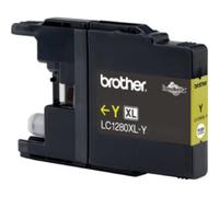 Original Brother ink Cartridge LC-1280XLY Yellow; ca. 1200 Pages; für MFC-J 5910, 6510, 6710, 6910