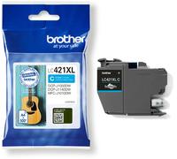 Original Brother Ink Cartridge LC-421XL Cyan for DCP-J 1050 1140 MFC-J 1010 DW
