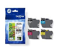Original Brother Ink Cartridge, LC422BK, LC422C, LC422M, LC422Y, LC422VAL LOT