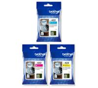 Original Brother Ink Cartridge, LC422BK, LC422C, LC422M, LC422Y, LC422VAL LOT