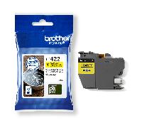 Original Brother LC-422Y Yellow Ink Cartridge 550 Pages for MFC-J5340DW, MFC-J5345DW, MFC-J5740DW, MFC-J6540DW, MFC-J6940DW