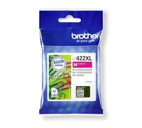 Original Brother LC-422XLM Magenta Ink Cartridge for 1,500 Pages for MFC-J5340DW, MFC-J5345DW, MFC-J5740DW, MFC-J6540DW, MFC-J6940DW
