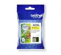 Original Brother LC-422XLY Yellow Ink Cartridge 1,500 Pages for MFC-J5340DW, MFC-J5345DW, MFC-J5740DW, MFC-J6540DW, MFC-J6940DW
