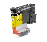 Original Brother LC-521Y Yellow Ink Cartridge