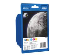 Original Brother LC1000 Ink Cartridge Multipack (C/M/Y)