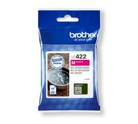 Original Brother LC-422M Magenta Ink Cartridge for Approx. 550 Pages for MFC-J5340DW, MFC-J5345DW, MFC-J5740DW, MFC-J6540DW,...