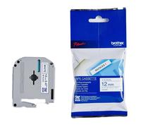 Original Brother M-K233BZ Blue On White 12mm Labelling Tape (MK233BZ)