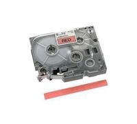 Original Brother P-Touch TZE421 9mm Gloss Tape - Black on Red