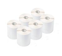 Brother BCS-1J150102-121 Thermal Transfer Label Roll, Die Cut Labels, White, Premium Coated, 500 Labels Per Roll, 102mm (W) x 150mm (L), Brother Certified Supplies