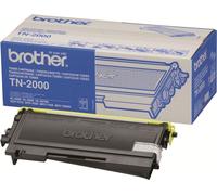 Original Brother 2000 Black Toner Cartridge 2500 Yield - TN-2000