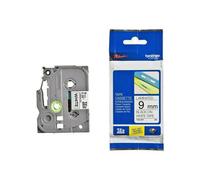 Original Brother P-Touch TZE221 9mm Gloss Tape - Black on White