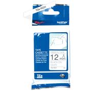 Original Brother TZe-R231 Black on White 12mm Non-Adhesive Ribbon Tape