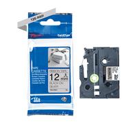 Original Brother TZE-R931 Black On Silver 12mm P-Touch Ribbon Tape Cassette