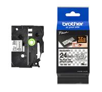 Labelling Tape, 24mm, Black On White