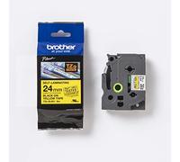 Brother P-Touch 24mm Black on Yellow Labelling Tape TZE-SL651