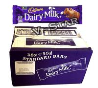 Original CADBURY Dairy Milk Chocolate Standard BAR 48 x 45g Full Box F