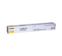 Canon 0484C002/C-EXV51Y Toner-kit yellow. 60K pages/5% for Canon IR-C