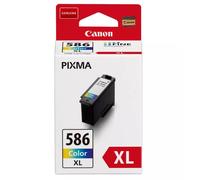 Original Canon CL-586XL High Capacity Tri-Colour Ink Cartridge, (6226C001)