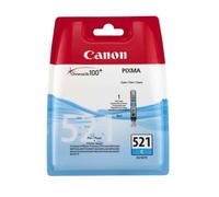 Original Canon CLI-521C Cyan Ink Cartridges (2934B001AA)