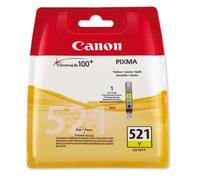 Original Canon CLI-521Y Yellow Ink Cartridges (2936B001AA)