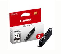 CANON CLI-551XLBK ink cartridge black high capacity 11ml 4.425 pages 1-pack XL