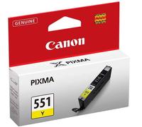 Original Canon CLI-551Y Yellow Ink Cartridge (6511B001)